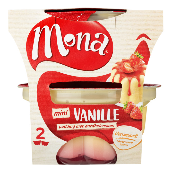 Pudding Mona vanillepudding 2 x 125 gram