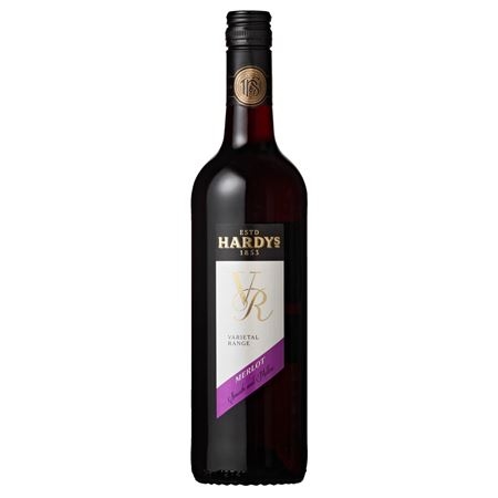Rode wijn merlot Hardy's 6 x 1 fles a 75 cl.