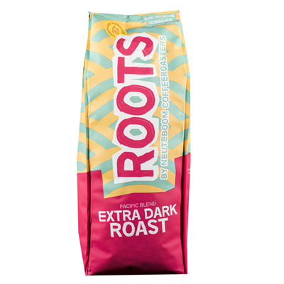 Roots Espresso Extra dark roast bio koffiebonen 500 gram