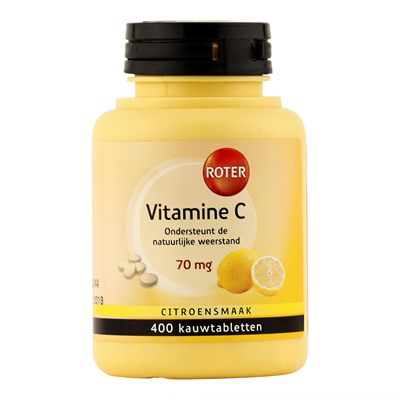 Roter vitamine C 70mg 400 stuks