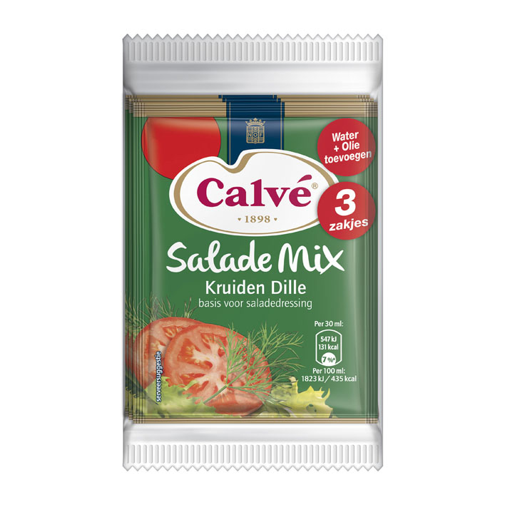 Salademix Calve dressing dille 3 zakjes