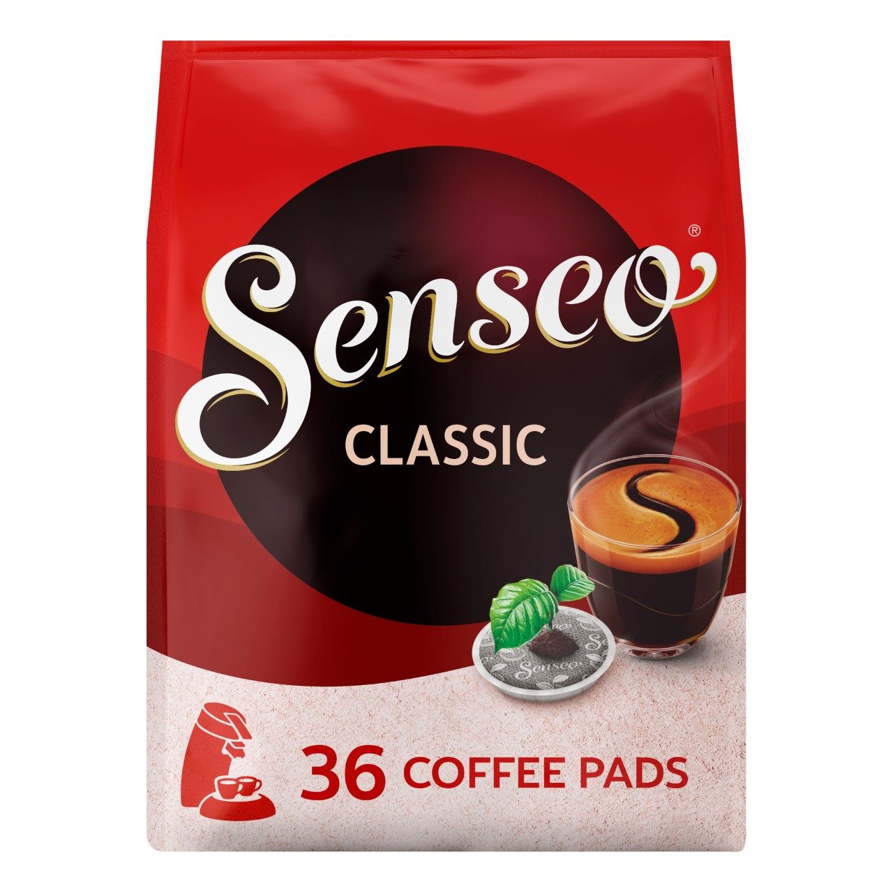 Koffiepads Douwe Egberts Senseo Classic 10x36pads