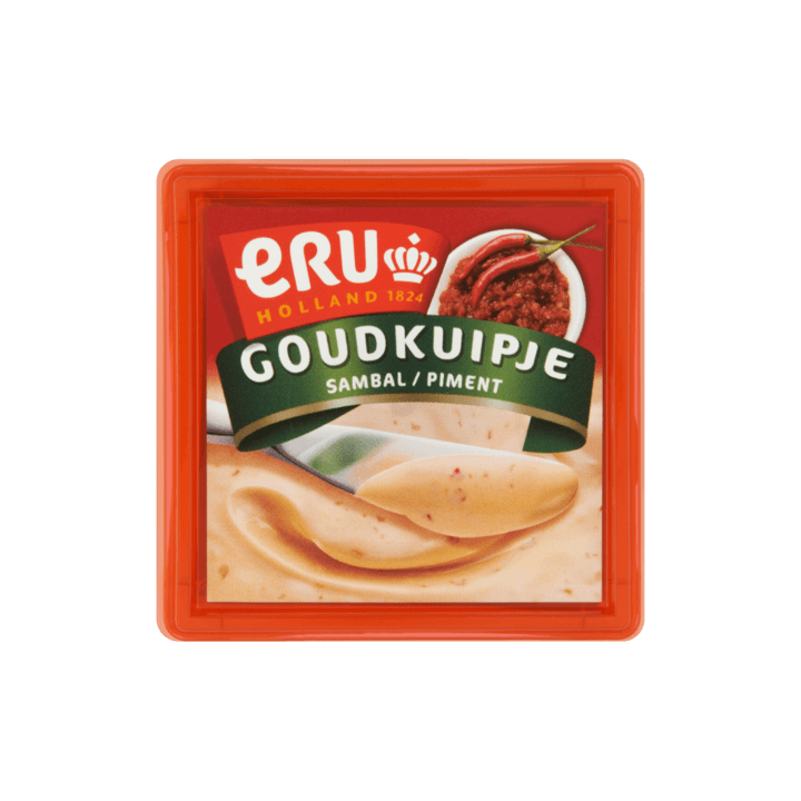 Smeerkaas Eru met sambal kuipje 100 gram
