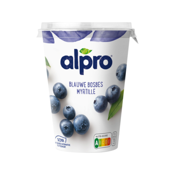 Soja bosbessen yoghurt Alpro 500 gram