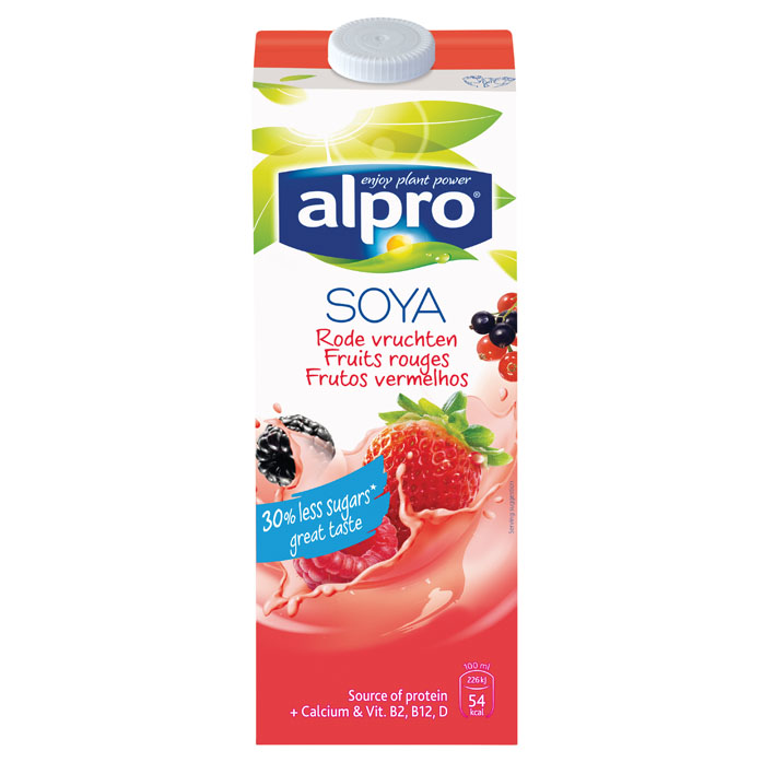 Soja drink Alpro Rode vruchten 1L