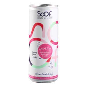 Soof siroop roos, kardemom, peer en appel 12 x 25 cl