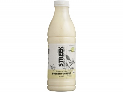 Streek boerenyoghurt vanille 750 ml