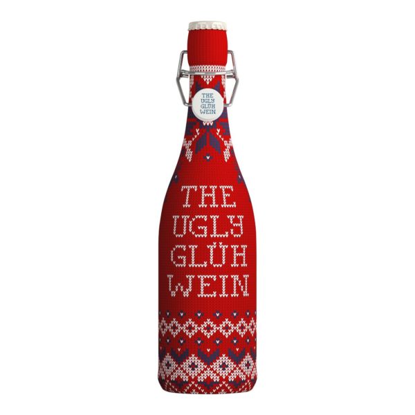 The ugly glühwein 75 cl  (white or red ) - Afbeelding 2