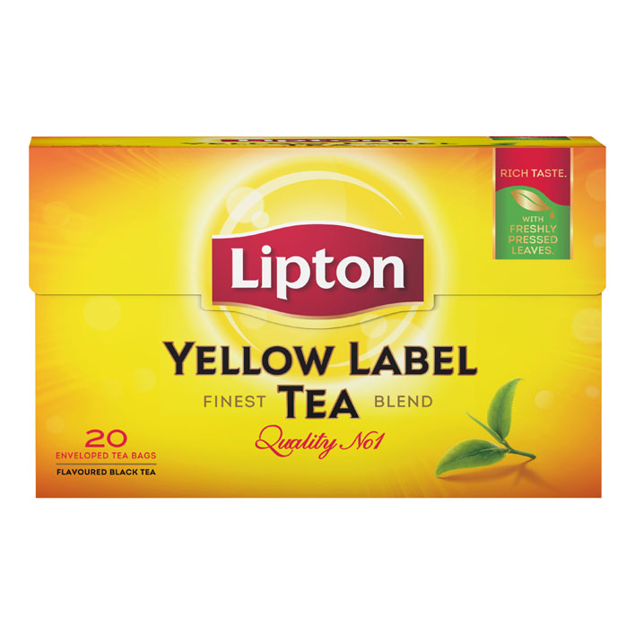 Thee Lipton Yellow label 50 zakjes