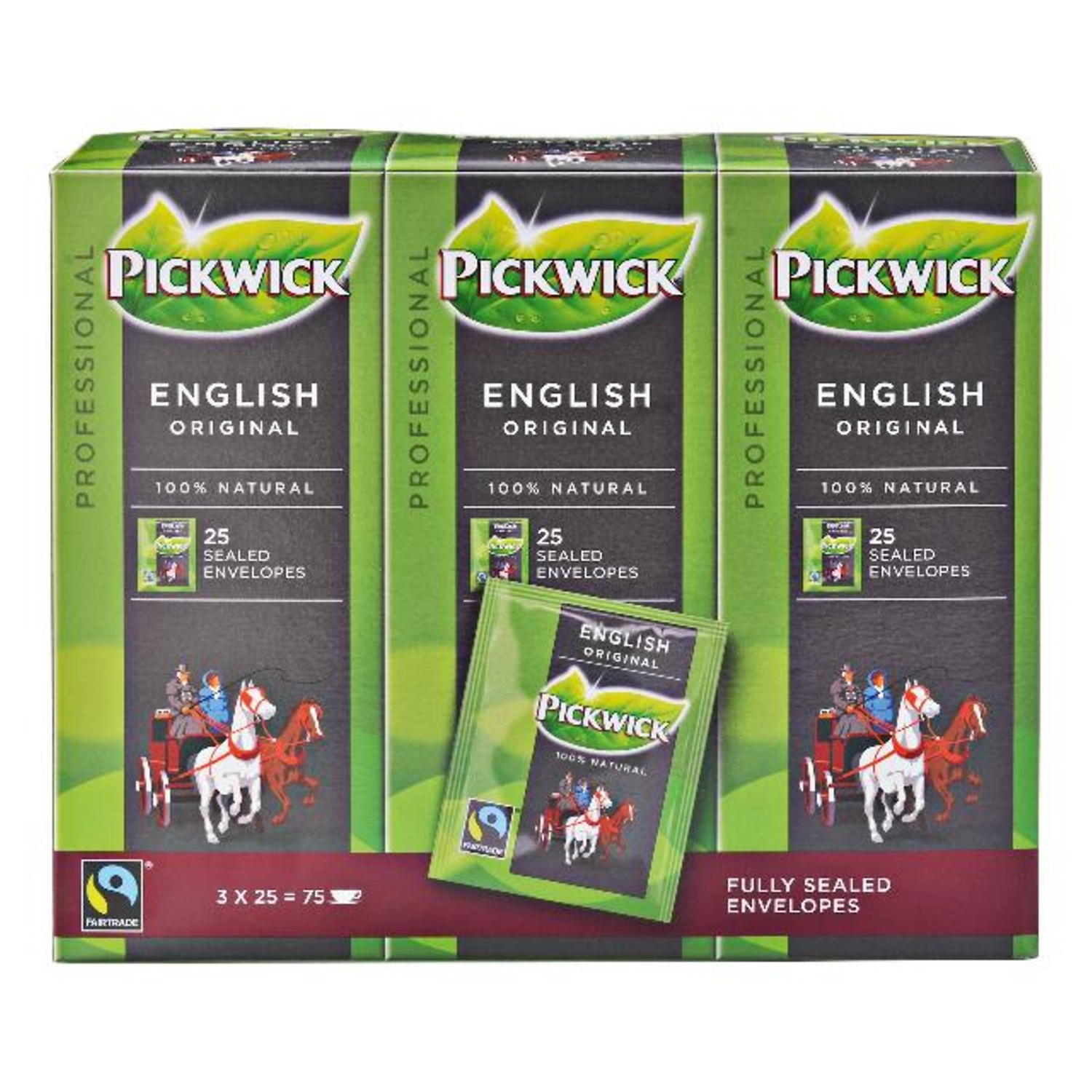 Thee Pickwick English 3 x 25 x 2 gram