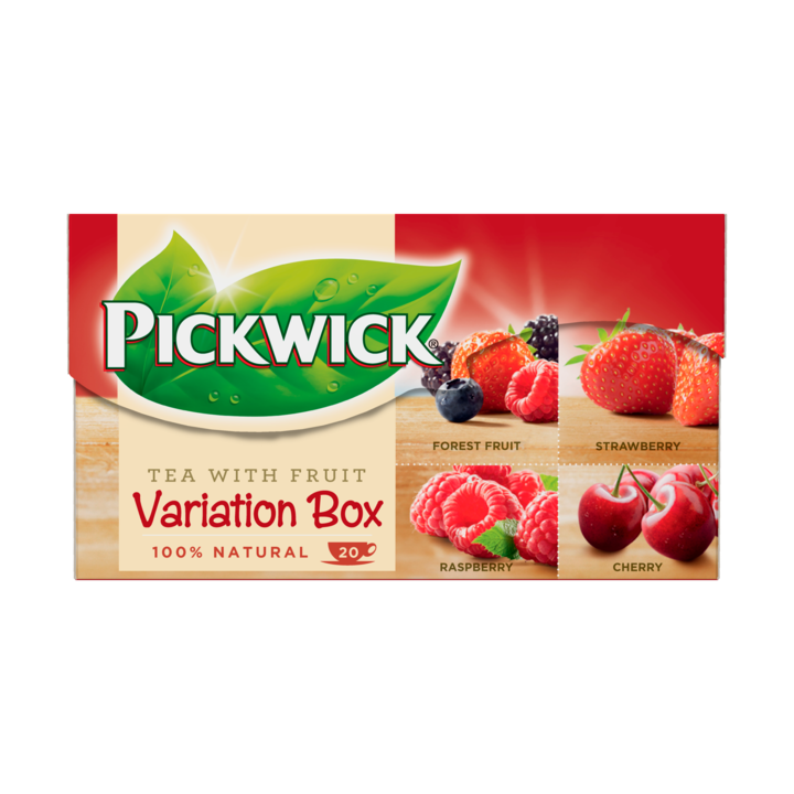 Thee Pickwick fruitvariatie rood pakje