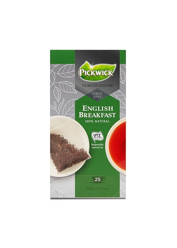 Thee Pickwick Tea Master Selection English breakfast 25 x 2 gram