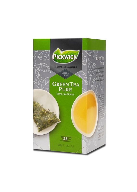 Thee Pickwick  Tea Master Selection Green tea pure 25 x 1,5 gram
