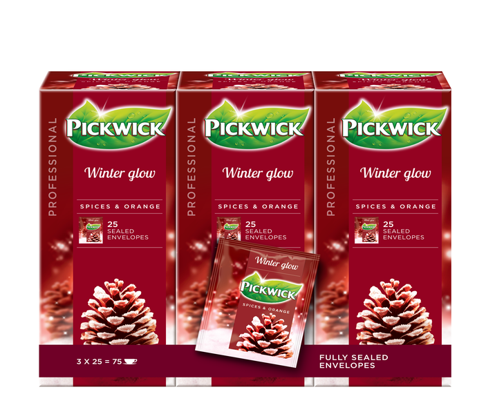 Thee Pickwick Wintergloed 3 x 25 x 2 gram