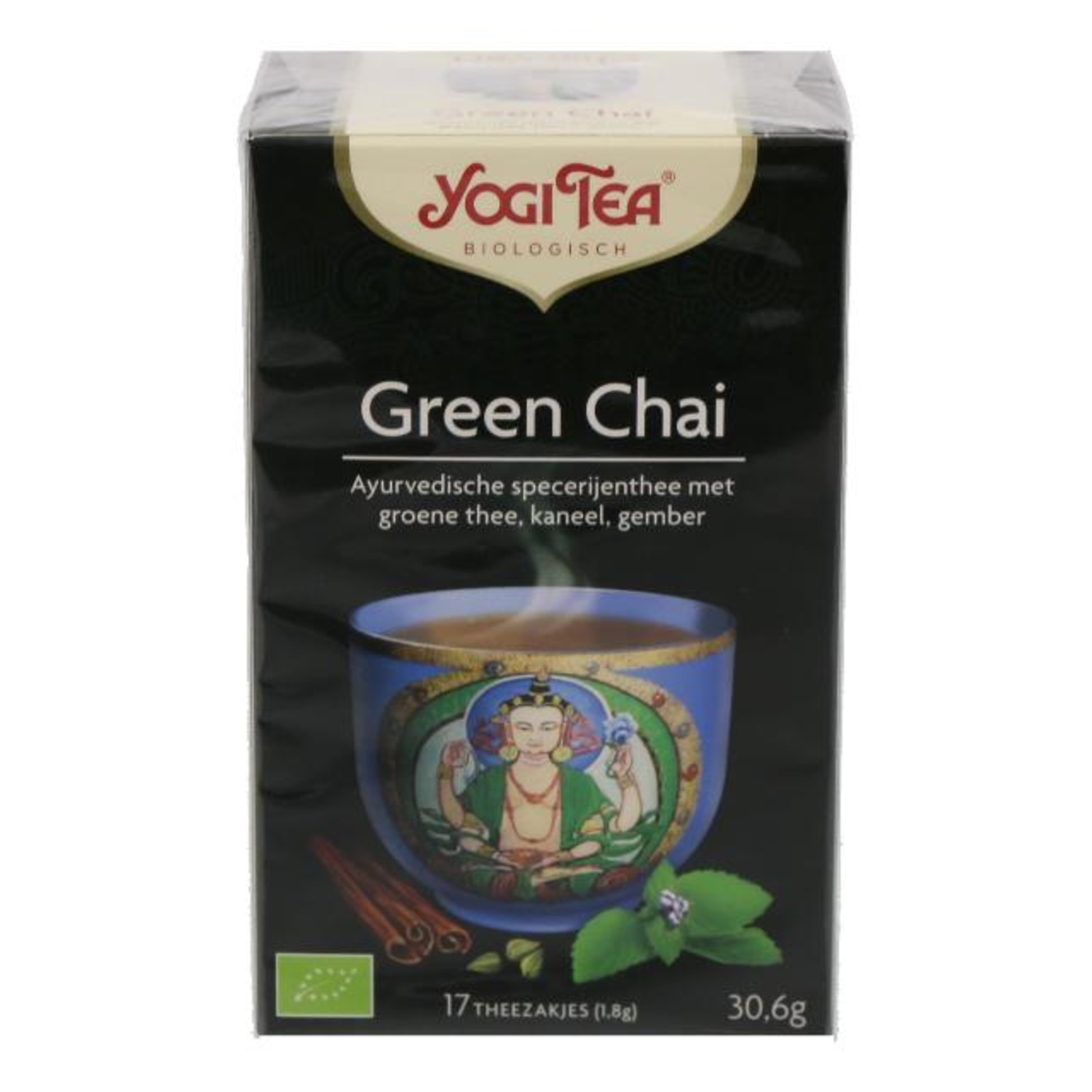 Thee Yogi green chai 17 zakjes Biologisch