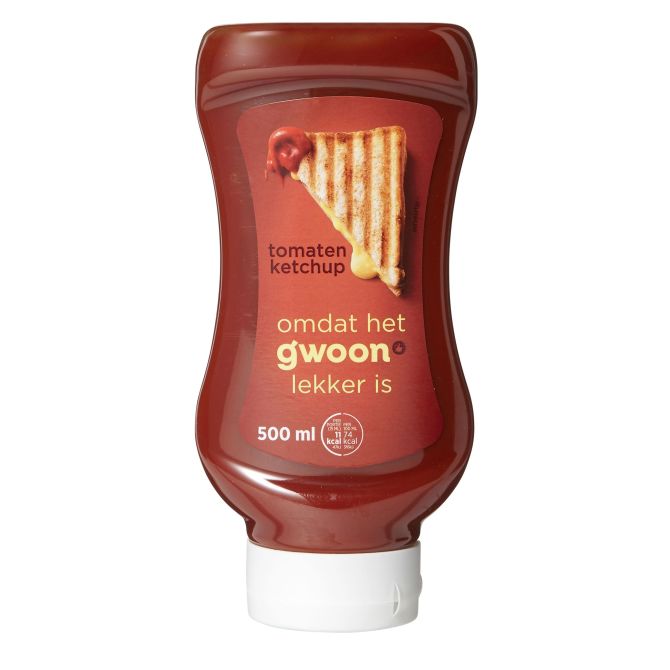 Ketchup  G'woon knijpflacon 500 ml