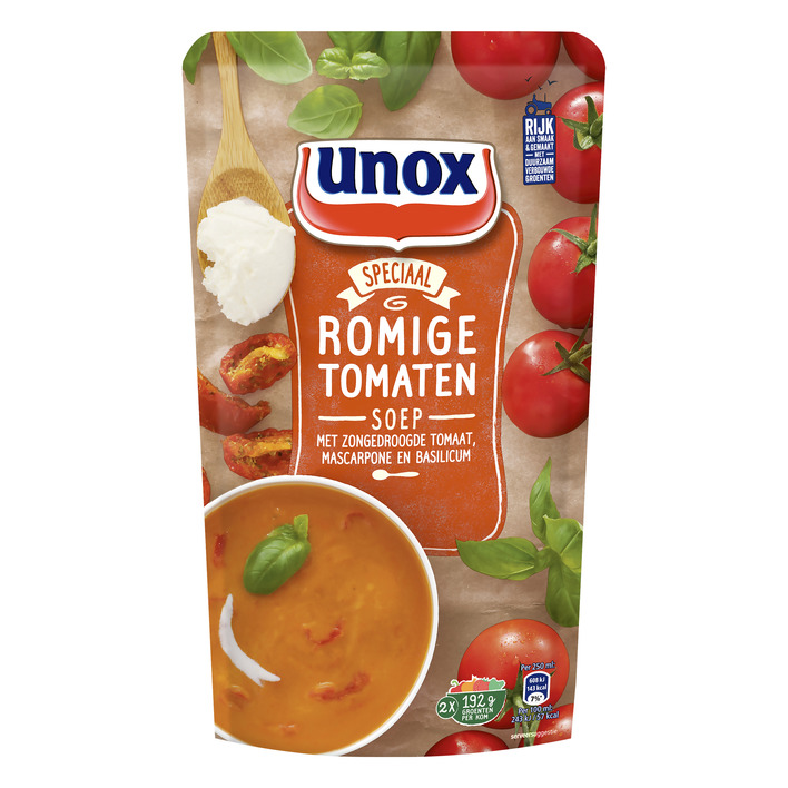 Tomatensoep in zak crème Unox 570ml