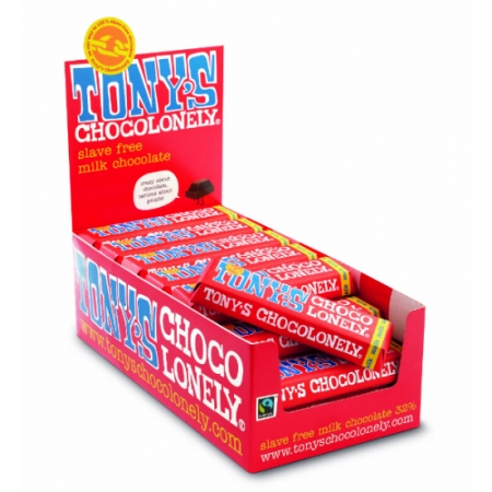 Tony's Chocolonely melk 35 x 50 gram
