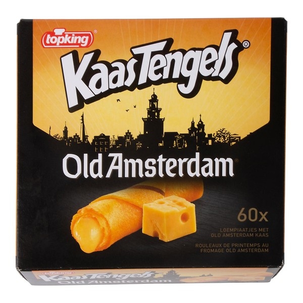 Topking kaasstengels Old Amsterdam 60 x 15 gram