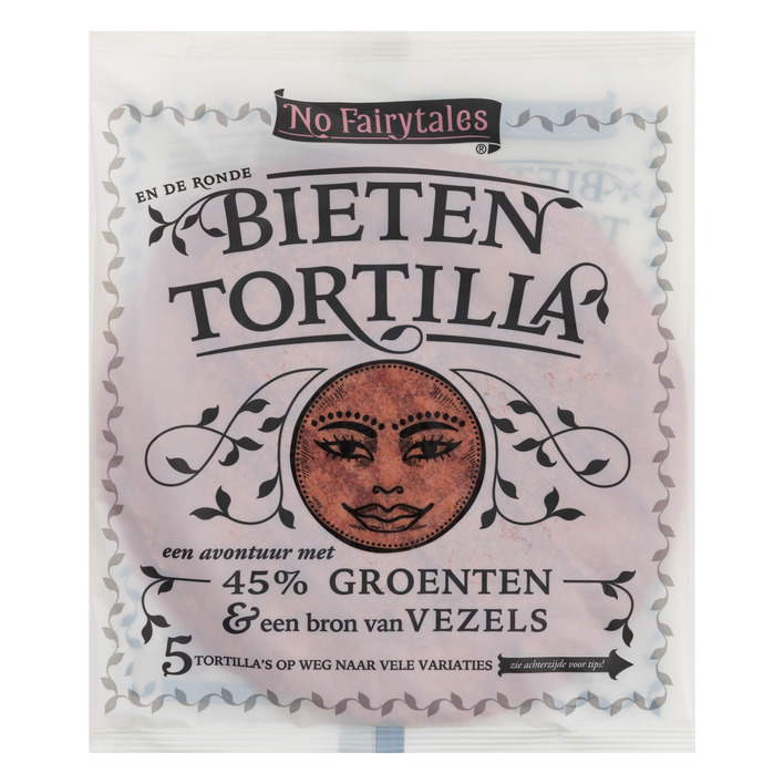 Tortilla wrap bieten No Fairytales 200 gram