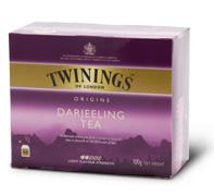 Thee Twinings darjeeling 25 zakjes