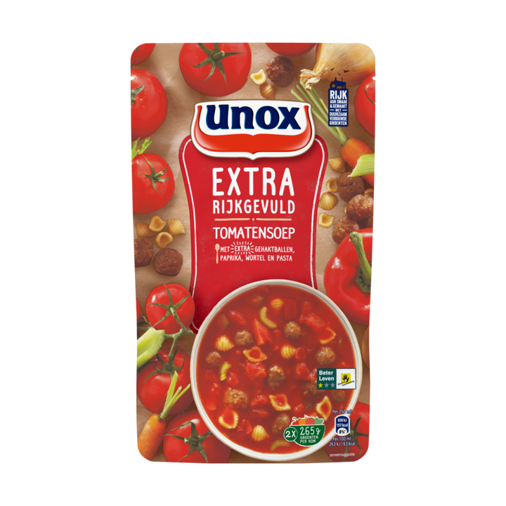 Unox maaltijd tomatensoep 570 ml