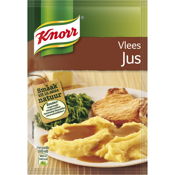 Vleesjus Knorr zakje 23 gram