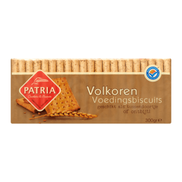 Voedings biscuit Patria volkoren 300 gram