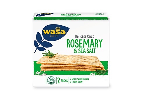 Wasa crackers Delicate rosemary en salt 190 gram