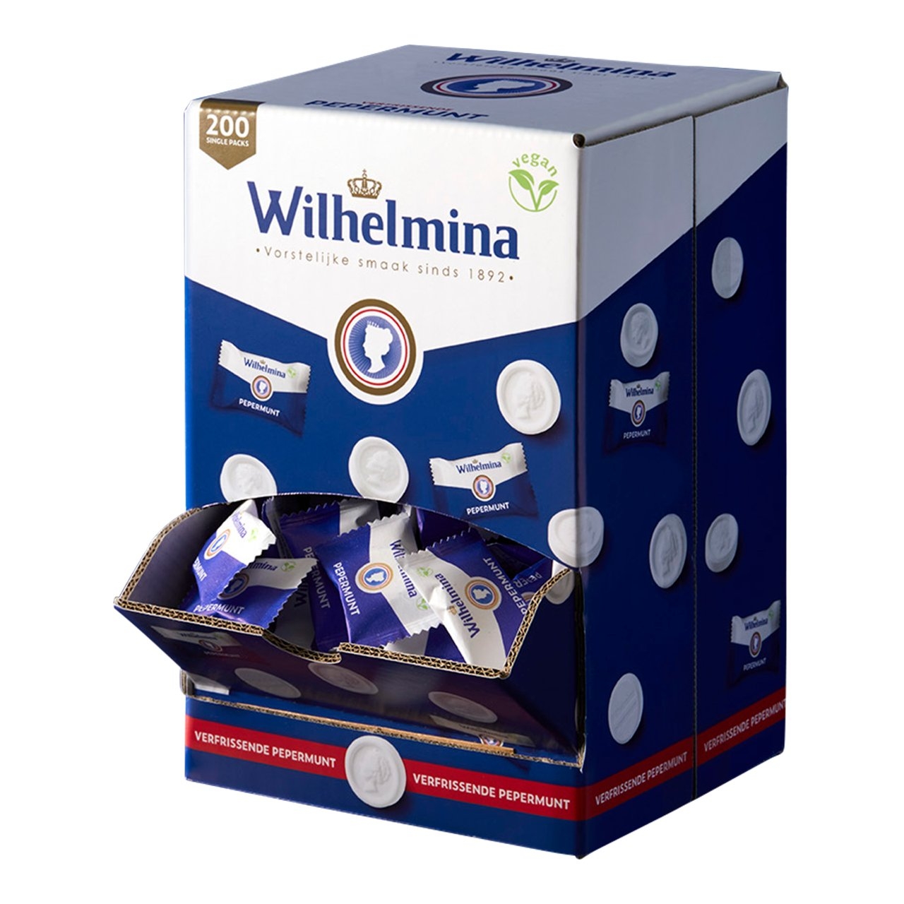 Pepermunt Wilhelmina los verpakt 200 stuks