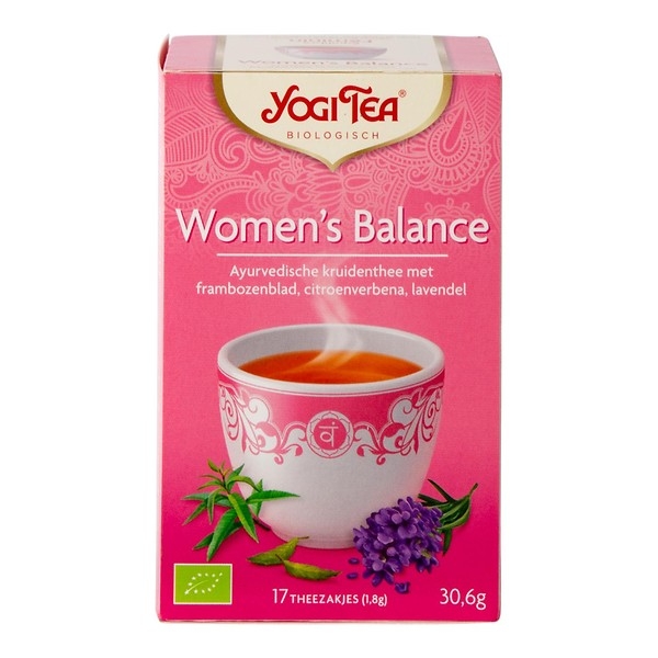 Yogi thee biologische kruiden thee womans balance pakje