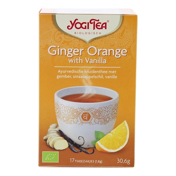 Yogi thee ginger orange bio pakje