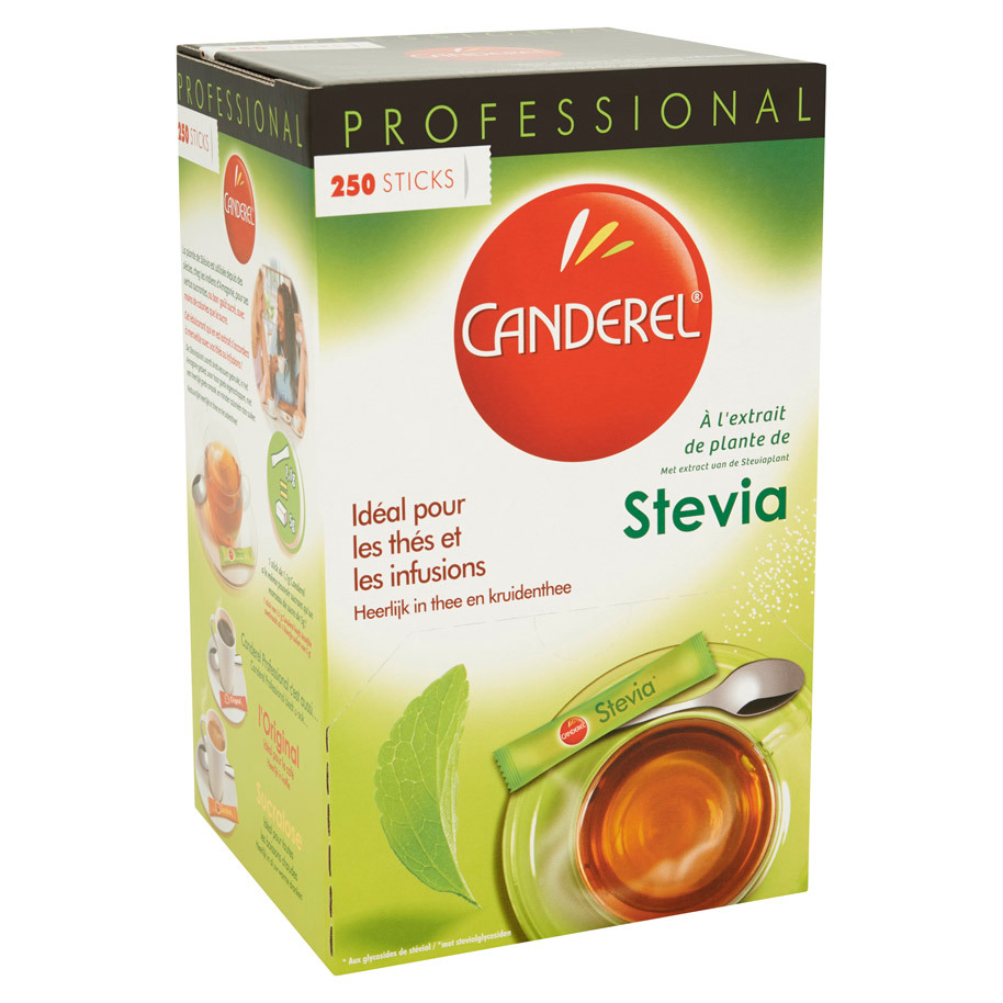 Zoetstof Stevia stick Canderel 250 sticks