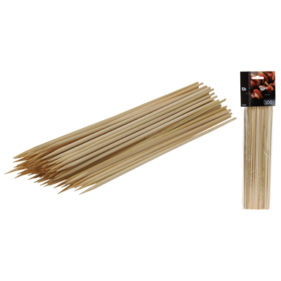 Saté stokjes bamboe 100 stuks 30cm