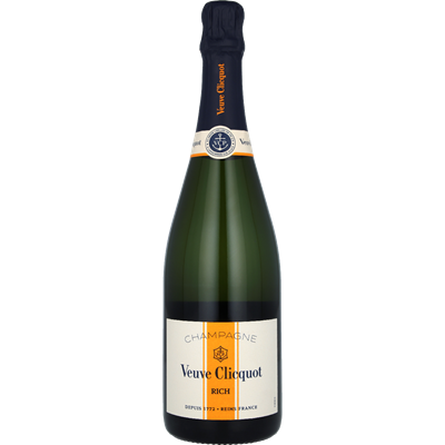 Champagne Veuve Clicquot rich on ice fles 75cl.