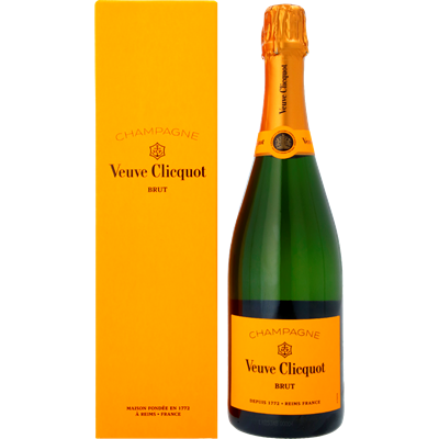 Champagne Veuve Clicquot brut fles 75cl.