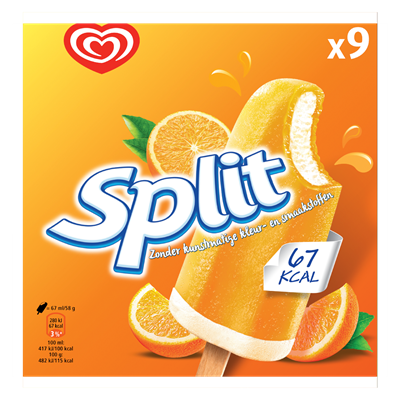 IJs Split Ola doos a 9 stuks