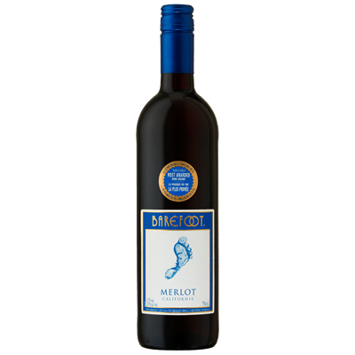 Barefoot Merlot fles 75cl