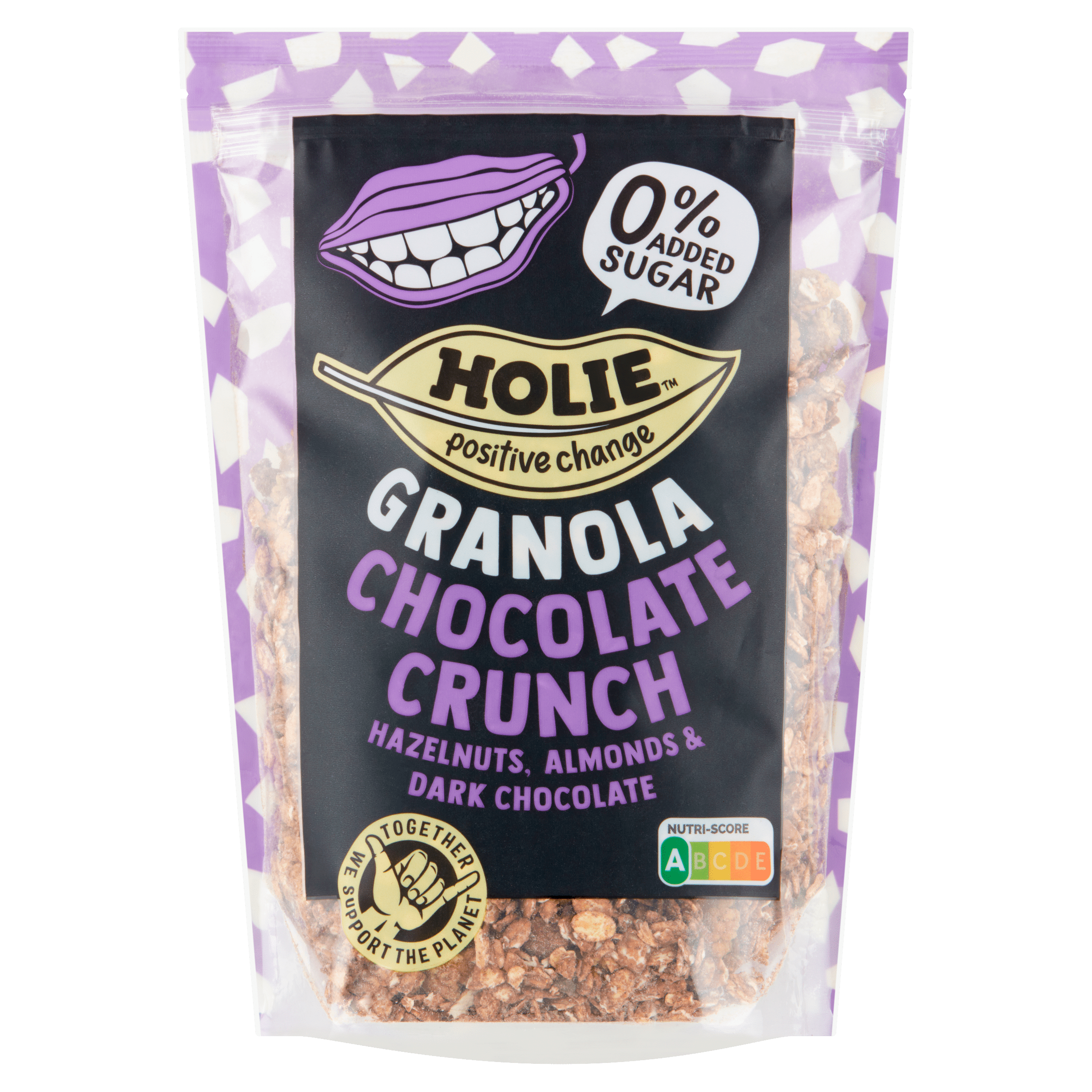 Holie's granola chocolate crunch 350 gram