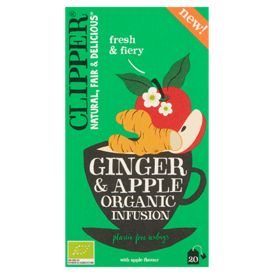 Clipper ginger apple organic pakje