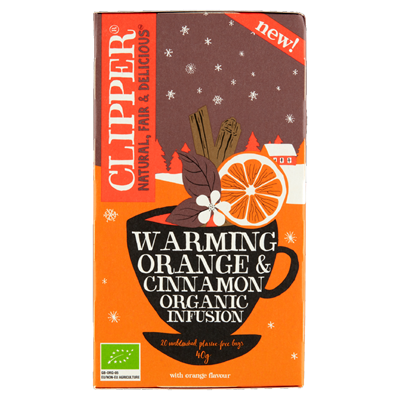 Clipper winter spice orange thee pakje