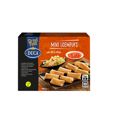Duca mini loempia's groente 45x20 gram