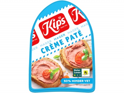 Smeerpat&eacute; cr&egrave;me Kips mager kuipje 125 gram
