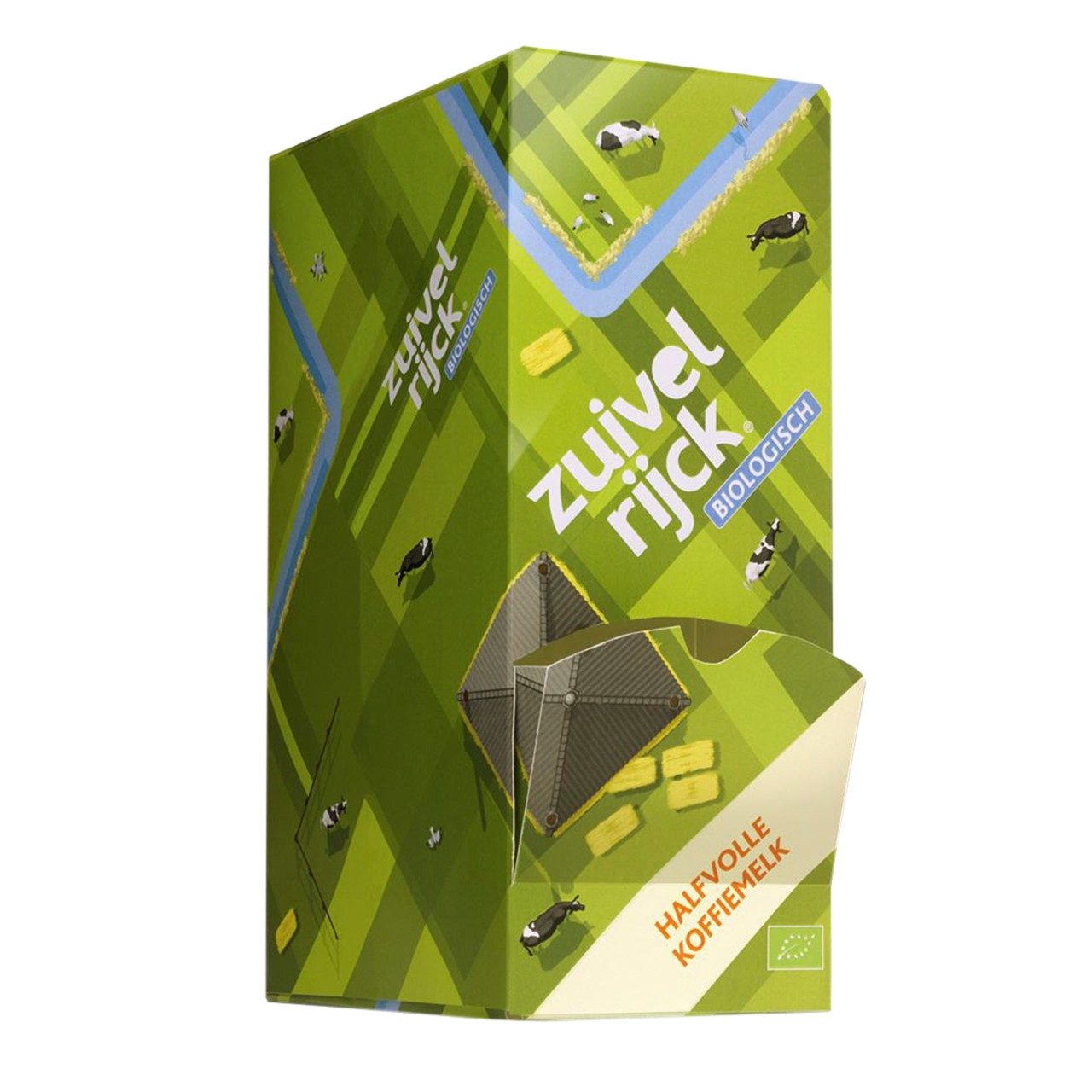 Zuivelrijck Halfvolle koffiemelk doos 200 cups x 7ml.