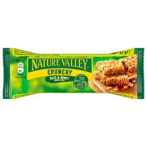 Nature Valley Graanreep crunchy haver en honing 18 stuks x 42 gram