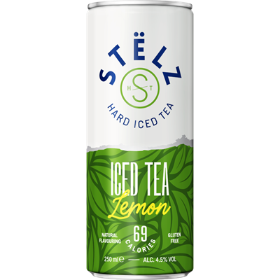 St&euml;lz hard iced tea lemon 12x25cl. 4,5% alcohol