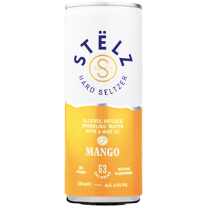 Stëlz hard seltzer mango 12x 25 cl. 4,5% alcohol