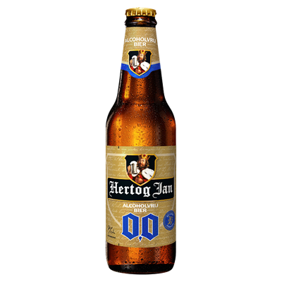 Hertog Jan bier 0.0 krat 24 flesjes a 30cl.