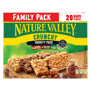 Nature valley crunchy variety 10x2 stuks 420 gram